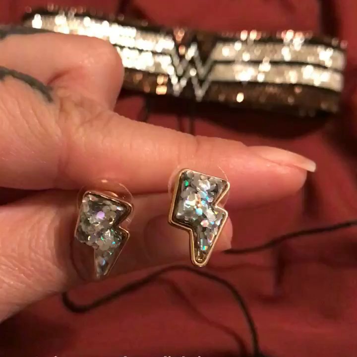 Goldie's On 4th - Dying over these lightning bolt studs&this Wonder Woman choker I never leave empty handed! - Women's Clothing Near Me - Long Beach, California