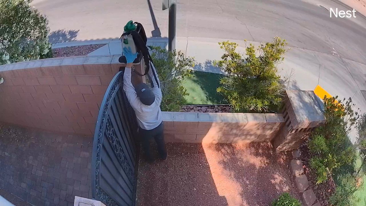 Evolve Pest Control - Employee jumping the fence without permission - Pest Control Near Me - Las Vegas, Nevada