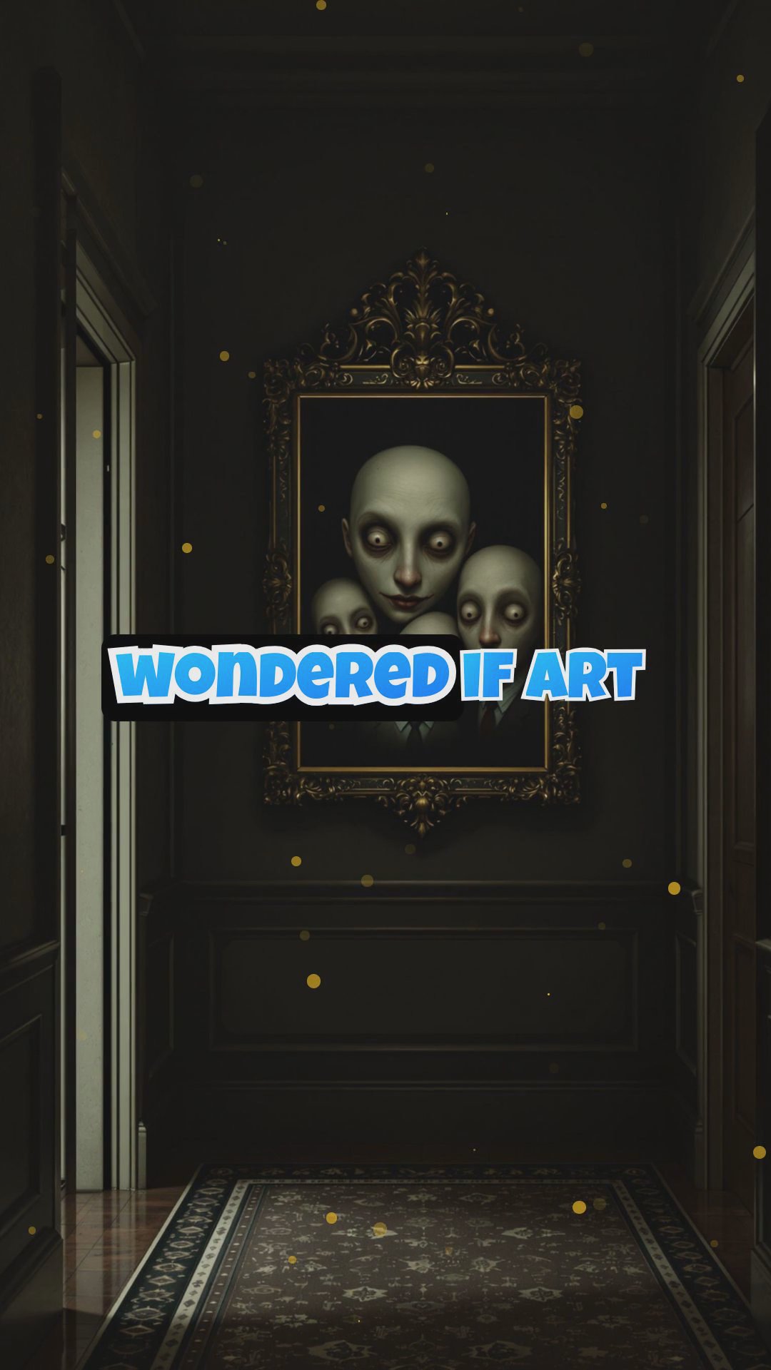 The Haunted Portrait: A Family's Mysterious Warning