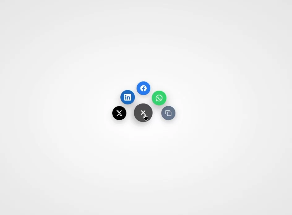 Social Sharing Button, perfect for Blogs or Articles.https://framer.link/t2bK8X2