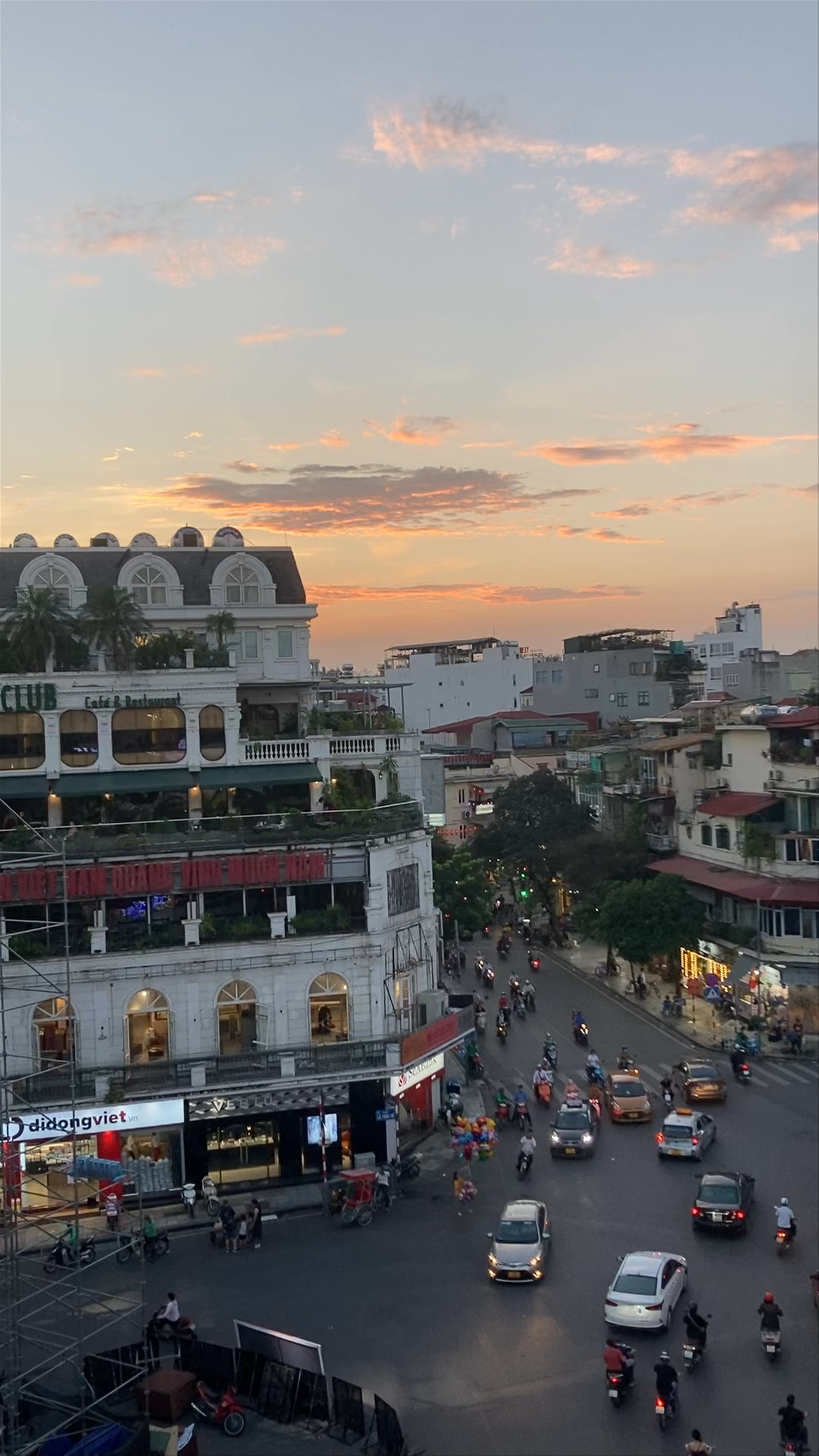 Sunset Café Vibes at LAIKA Cafe in Hanoi