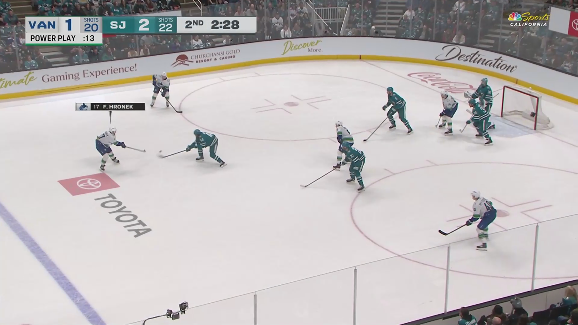 Canucks Win 4-3 in Shootout vs. Sharks · Apr. 11, 2026