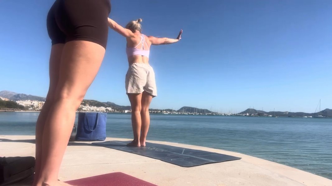 Yoga on the Pinewalk Part 2
