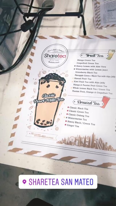 Sharetea - Bubble Tea Near Me - San Mateo, California