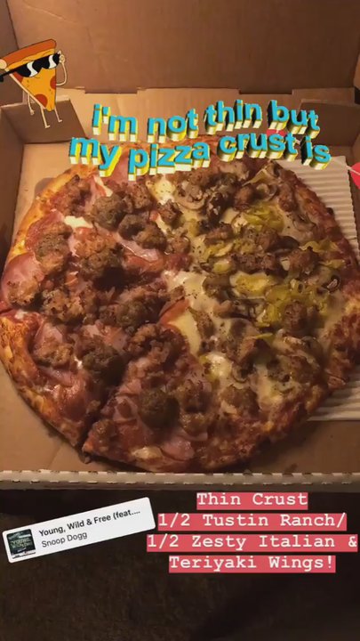 First Class Pizza - 9/2/18 (sun): My fav pizza spot! Medium w/ 1/2 Tustin Rancher (like a meat lover) & 1/2 Zesty Italian. Oh cant 4get the wings - Pizza Near Me - Tustin, California