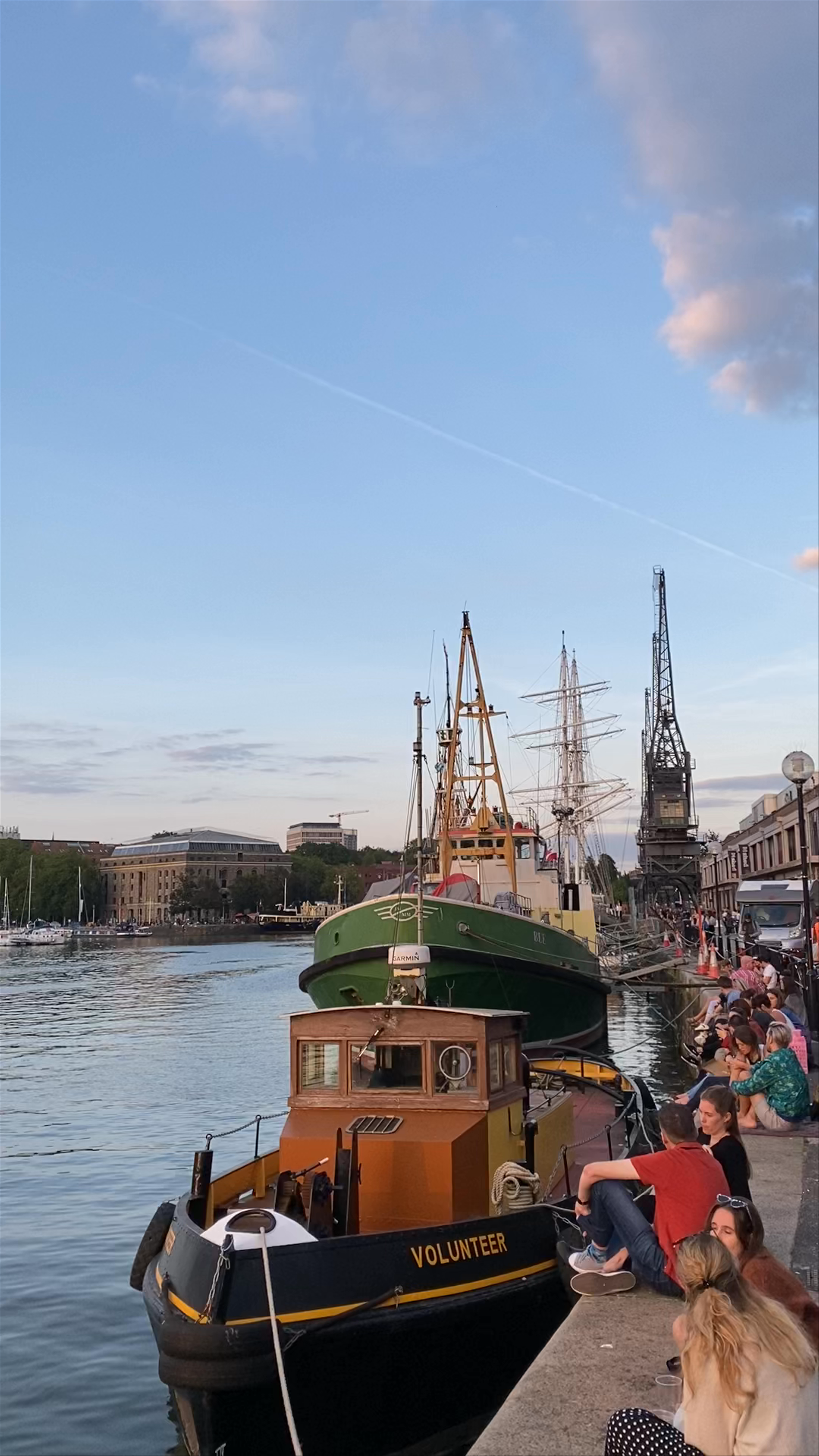 Sunset Riverside Vibes at Wapping Wharf, Bristol