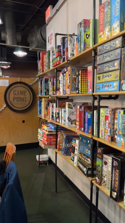 Game Point - Just a small section of games ! - Cafes Near Me - Nashville, Tennessee
