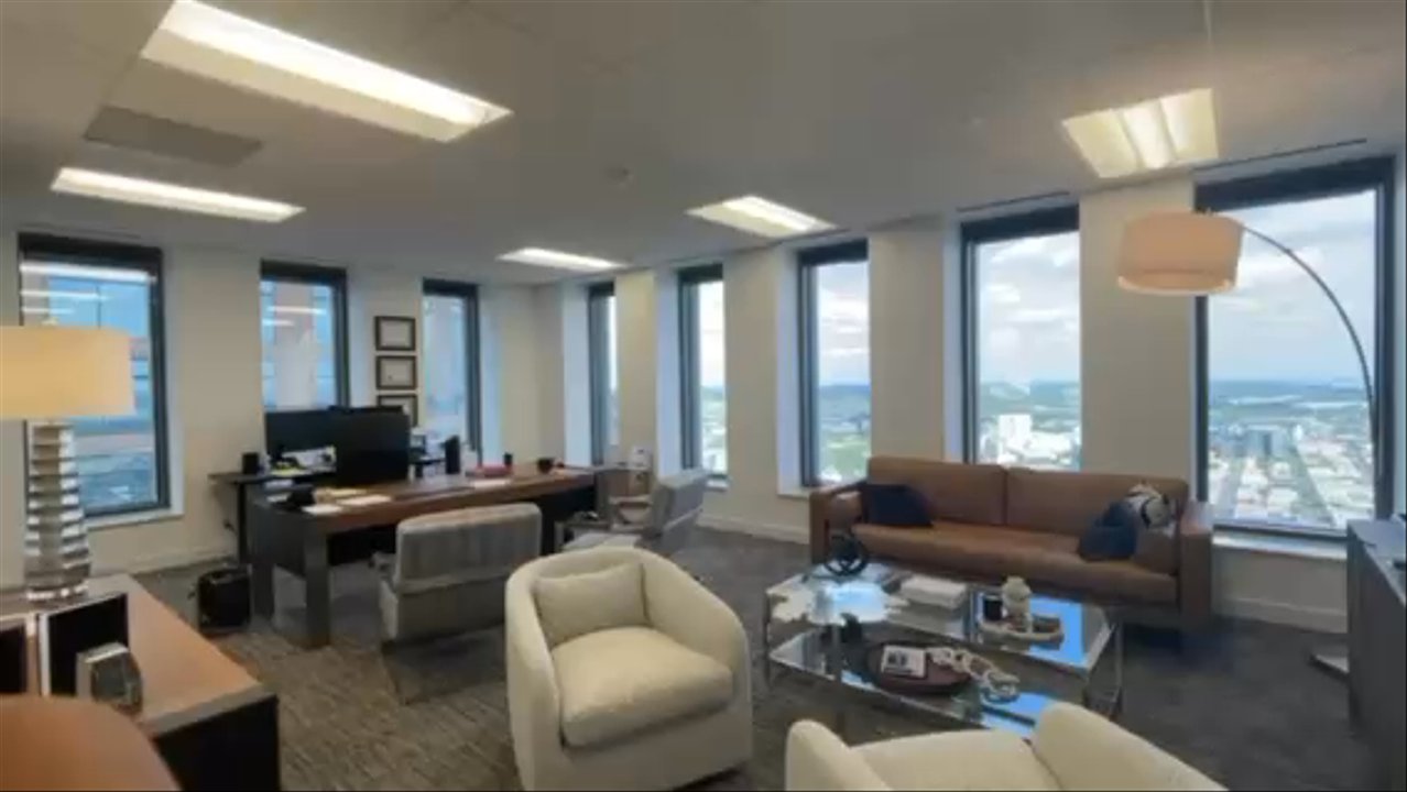 American Eagle Blinds - Motorized Roller Shades- Law Firm Project - Shutters Near Me - Garland, Texas