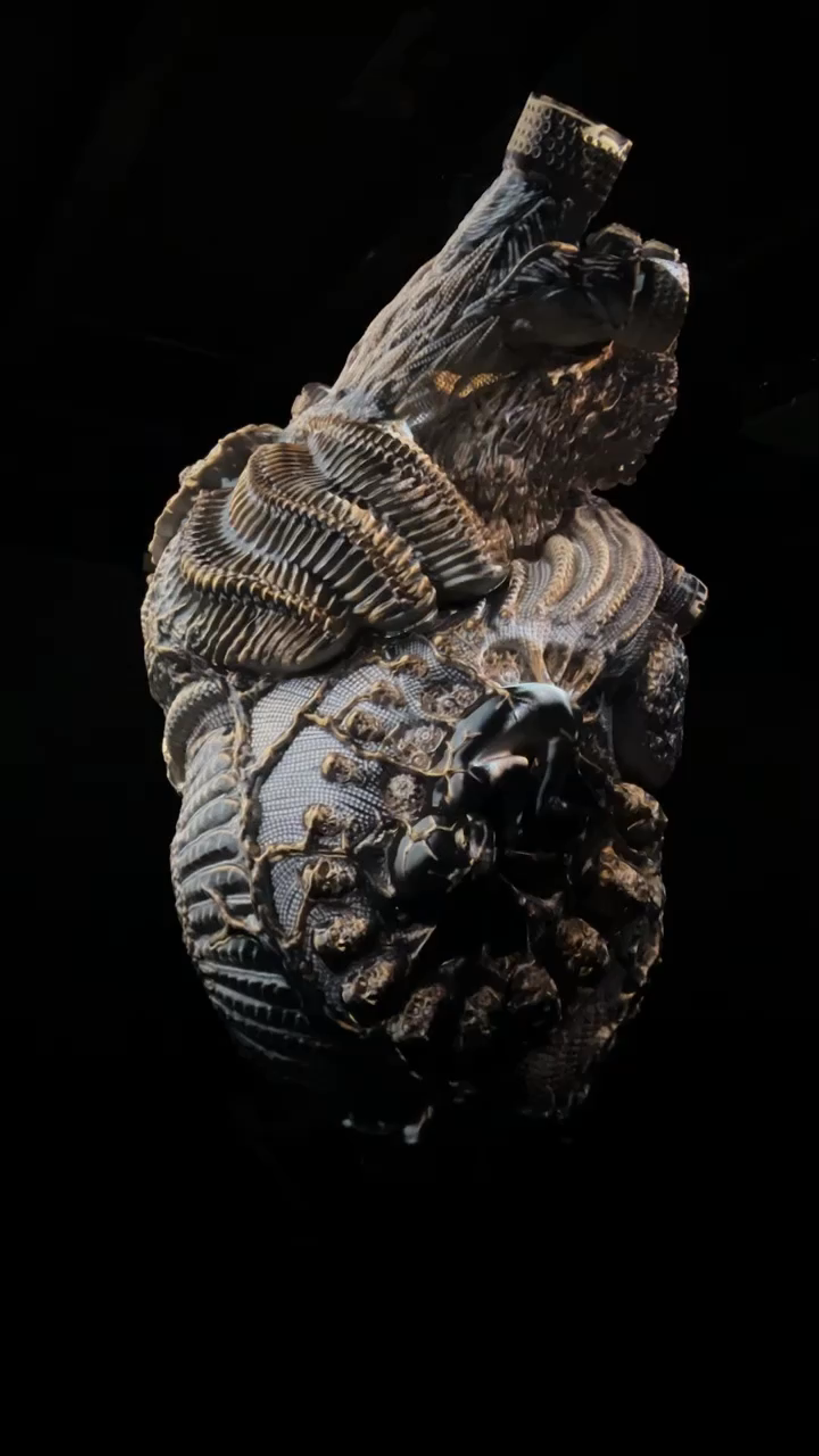 Intricate Textile Art Sculpture at Cinema Mystica Budapest