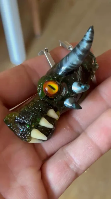 Preview pic of Tony Kazy Dragon Pendant with chain