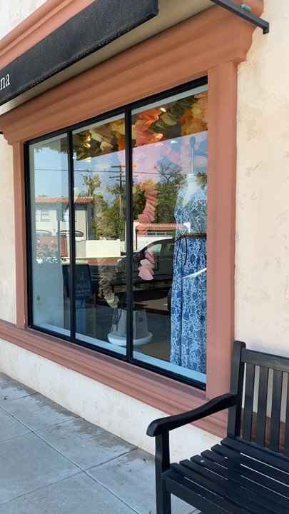 Serafina - Mannequins' window display - Children's Clothing Near Me - San Marino, California