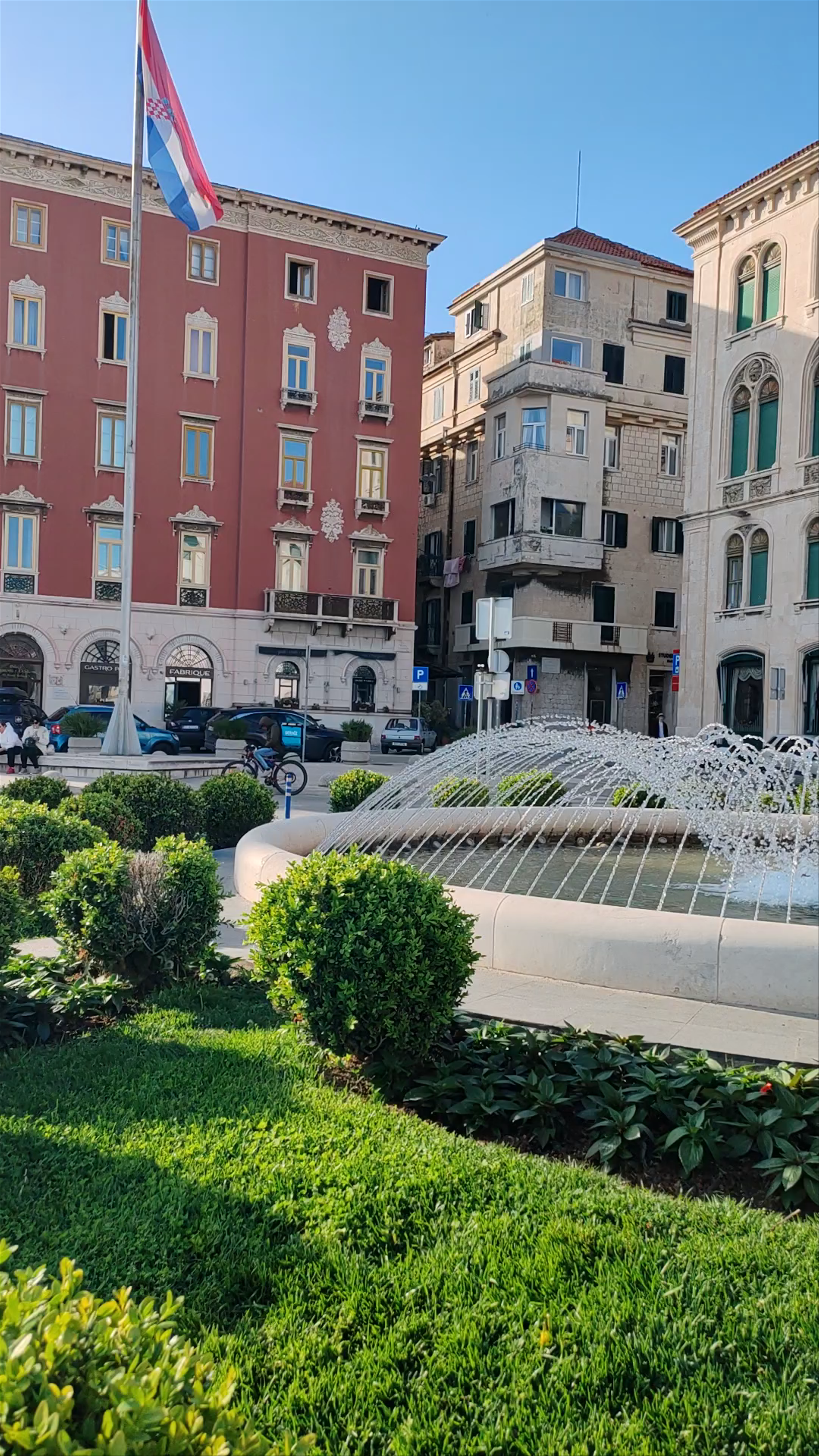 Republic Square Charm: A Serene Urban Oasis in Split, Croatia