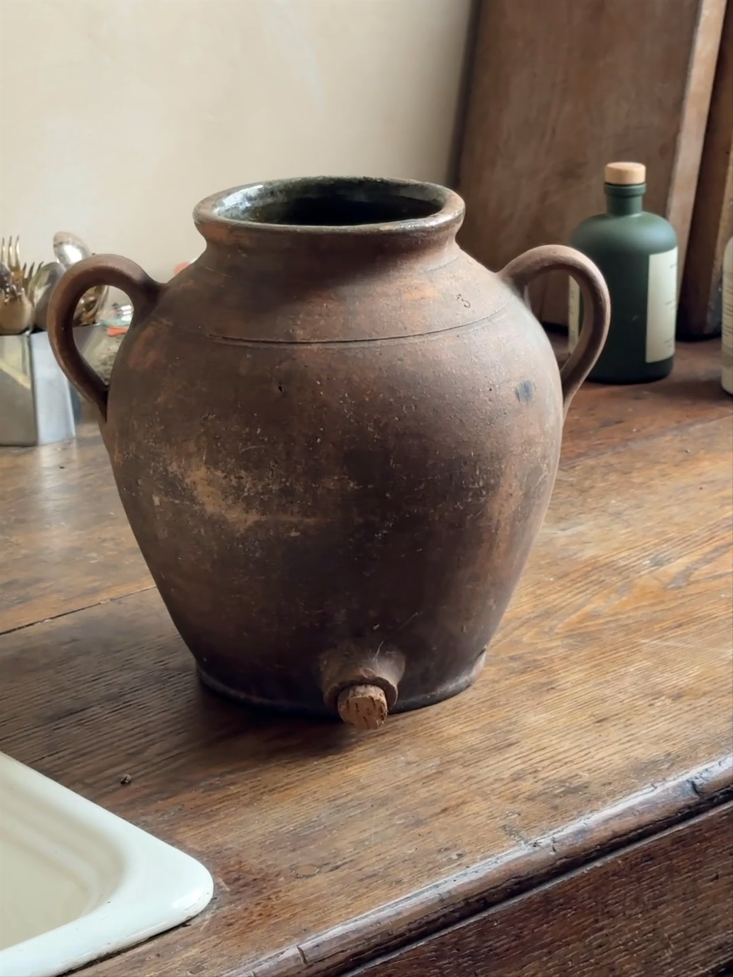 Terracotta Vinegar Jar