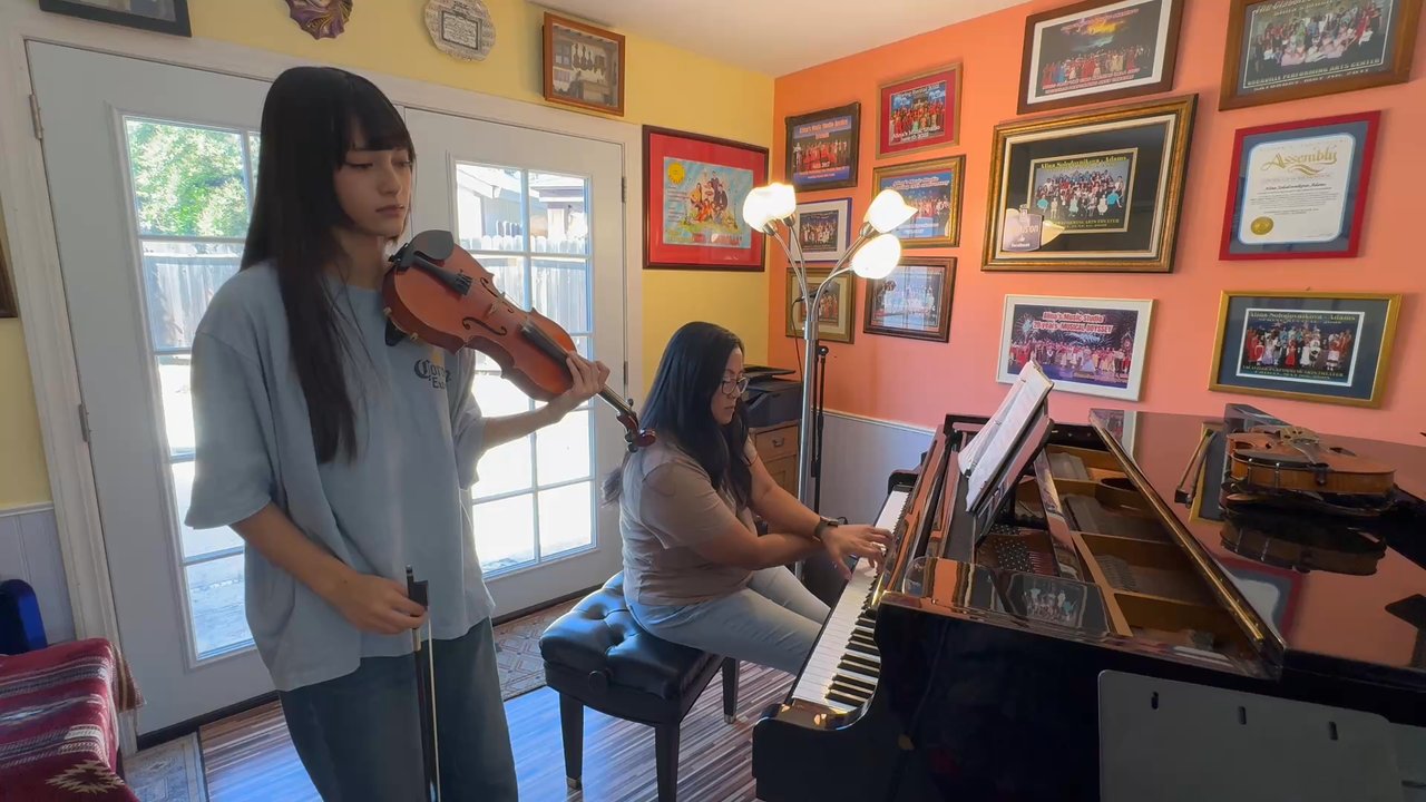Alina's Music Studio - Karis, 17, after 11 years of violin lessons with Ms. Alina. - Musical Instruments & Teachers Near Me