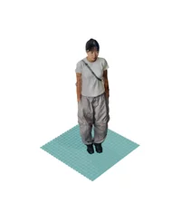 Left 3D scan