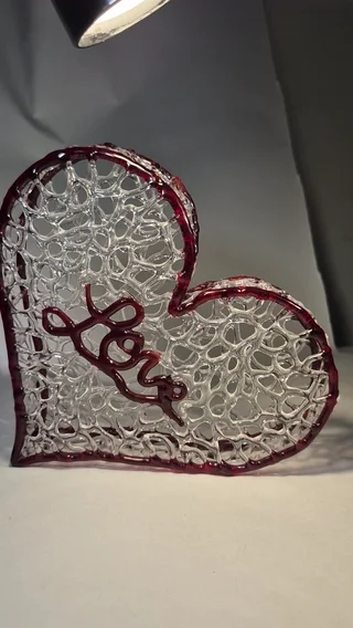 Preview pic of Valentines heart chocolate box. By josevaldesglass