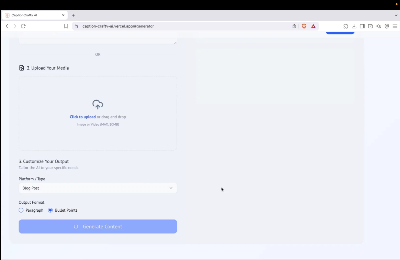 CaptionCrafty AI image 1