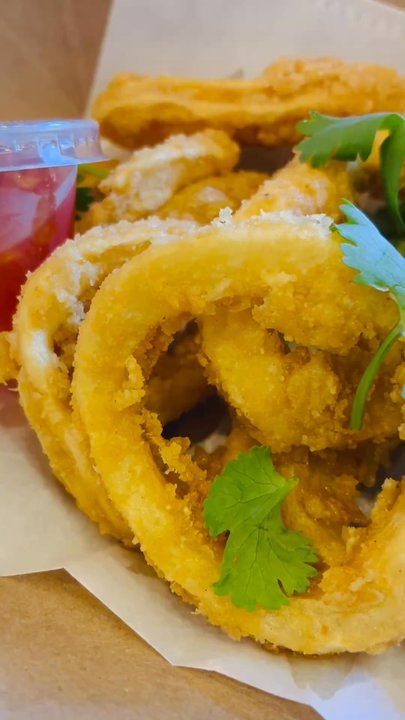 Ding Tea Orlando - Fried Calamari - Bubble Tea Near Me - Orlando, Florida