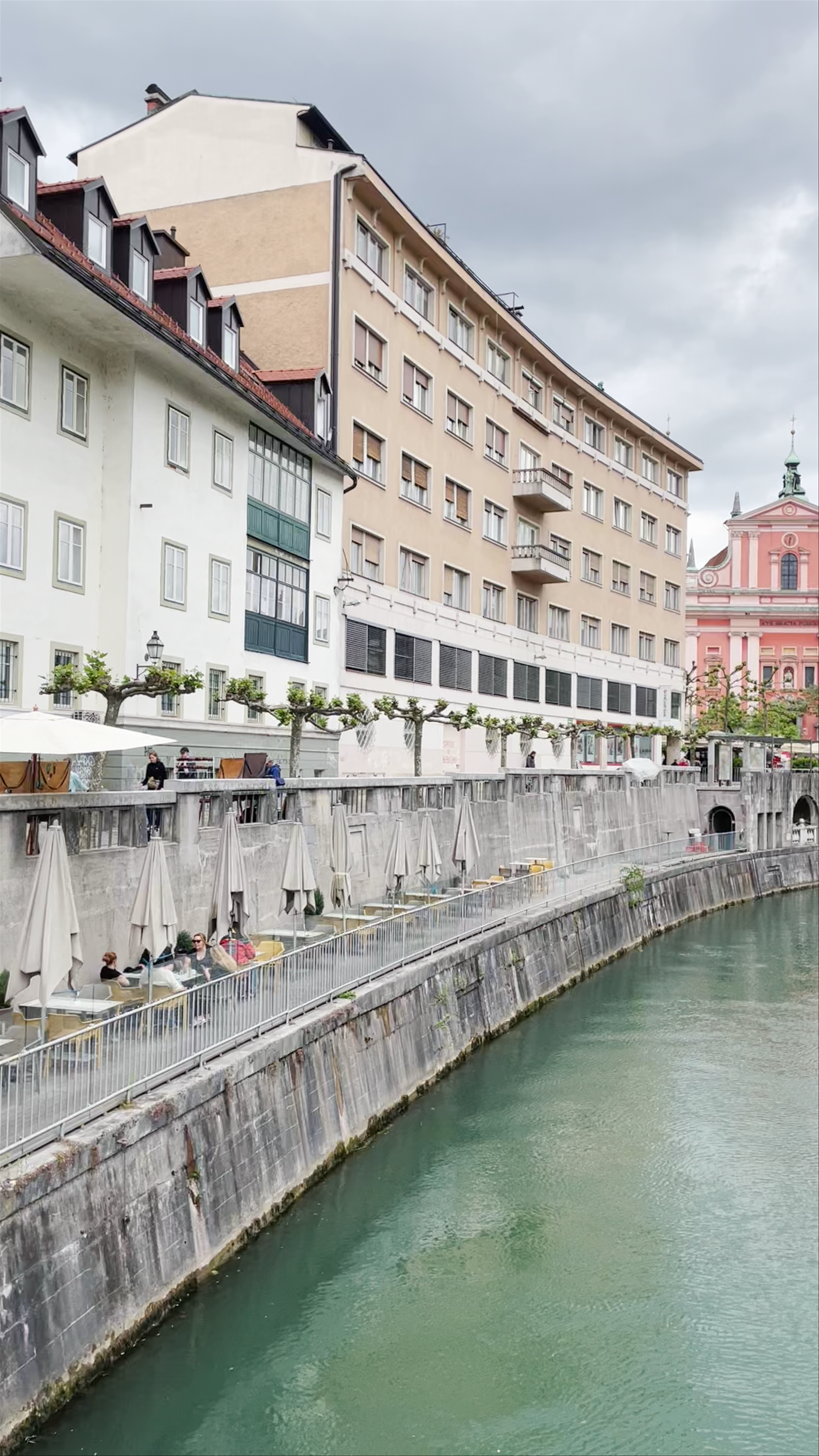 Ribja brv Riverwalk in Ljubljana: A Cozy Urban Escape