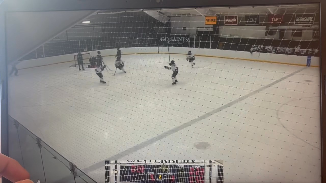 Jake Pomichter's Great Deflection Goal | Canterbury School Highlights