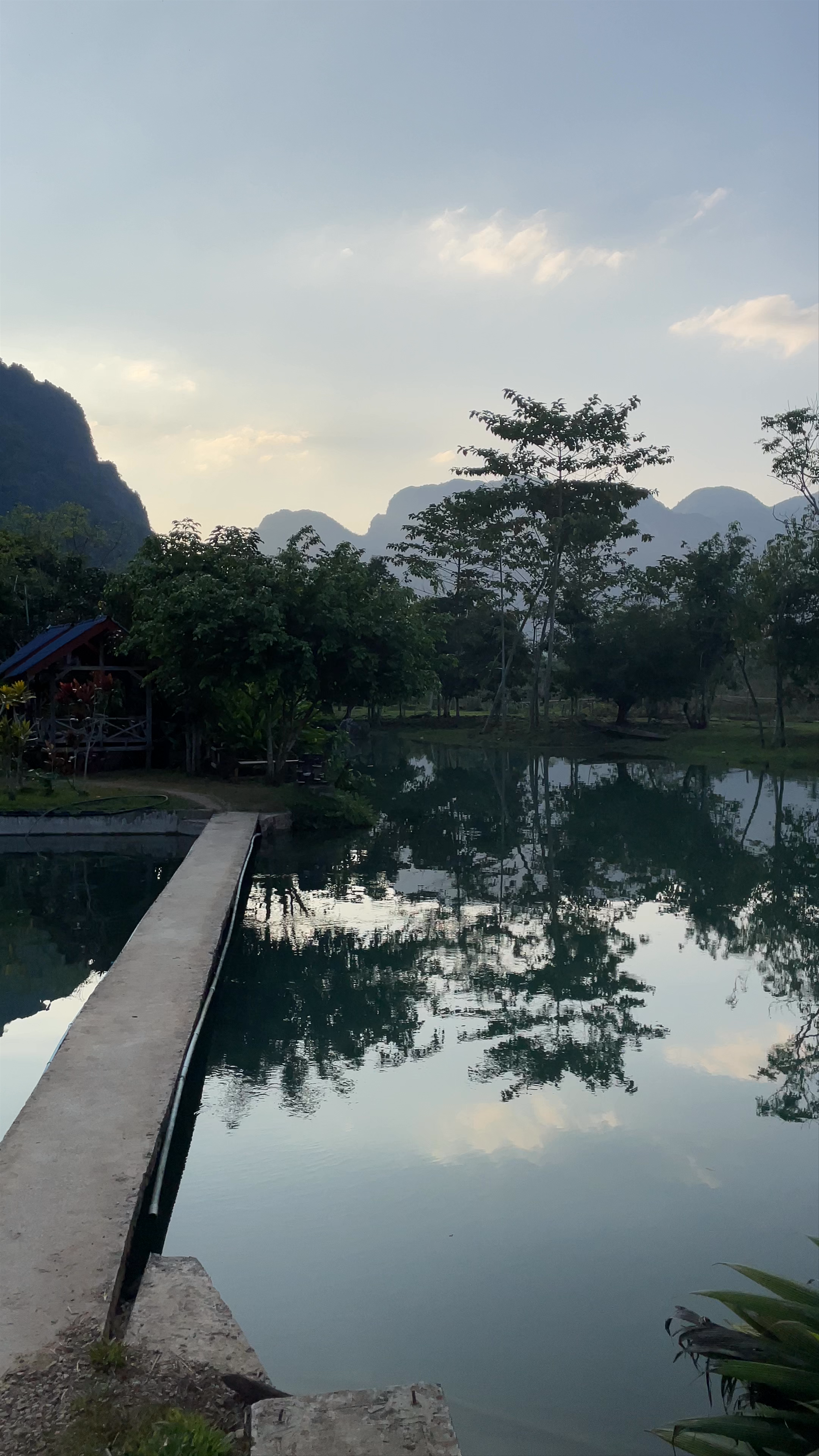 Tranquil Escape at Blue Lagoon 2, Vangviang, Laos