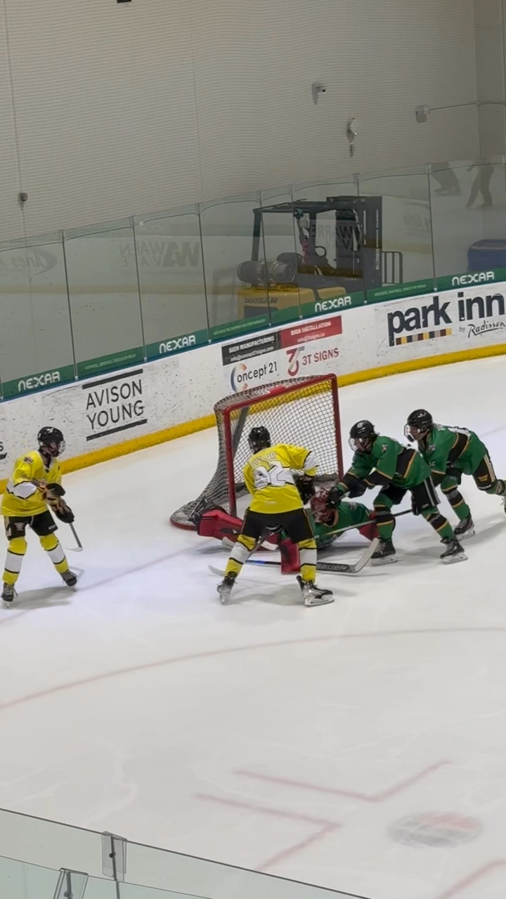 Trip Kuntz: Defensive Highlights & Key Saves with team Sask in Alberta tornament
