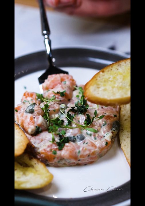 Cafe 85- Downtown - Salmon Tartare ($16) - Cafes Near Me - Toronto, Ontario