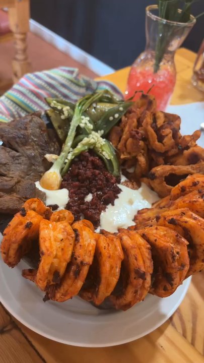 Los Parientes Restaurant - The molcajete was . Huge portion, amazing flavor, and everything came out sizzling hot. Perfect to share. Definitely ordering again. - Mexican Near Me - Gridley, California