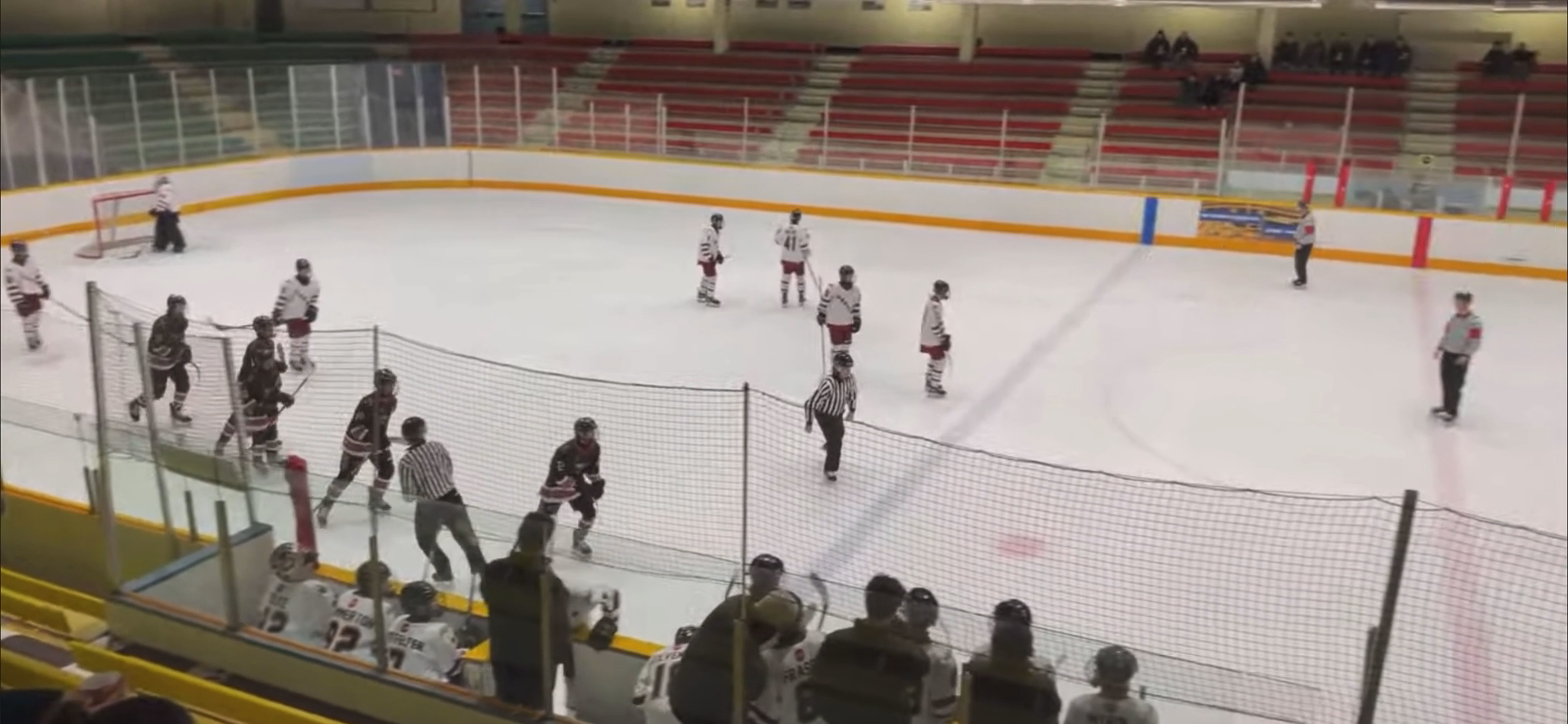 Zander Mondoux: Dazzling Interception and Goal for OMAHA U15 AA KIBIHIT