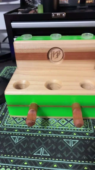 Preview pic of Heady blok banger/cap display