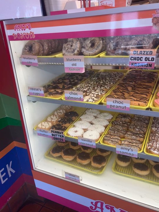 Amy's Donuts - I was going to take a picture but there is wayyyy to many donuts to choose from. This was their Sunday batch! - Donuts Near Me - Tucson, Arizona