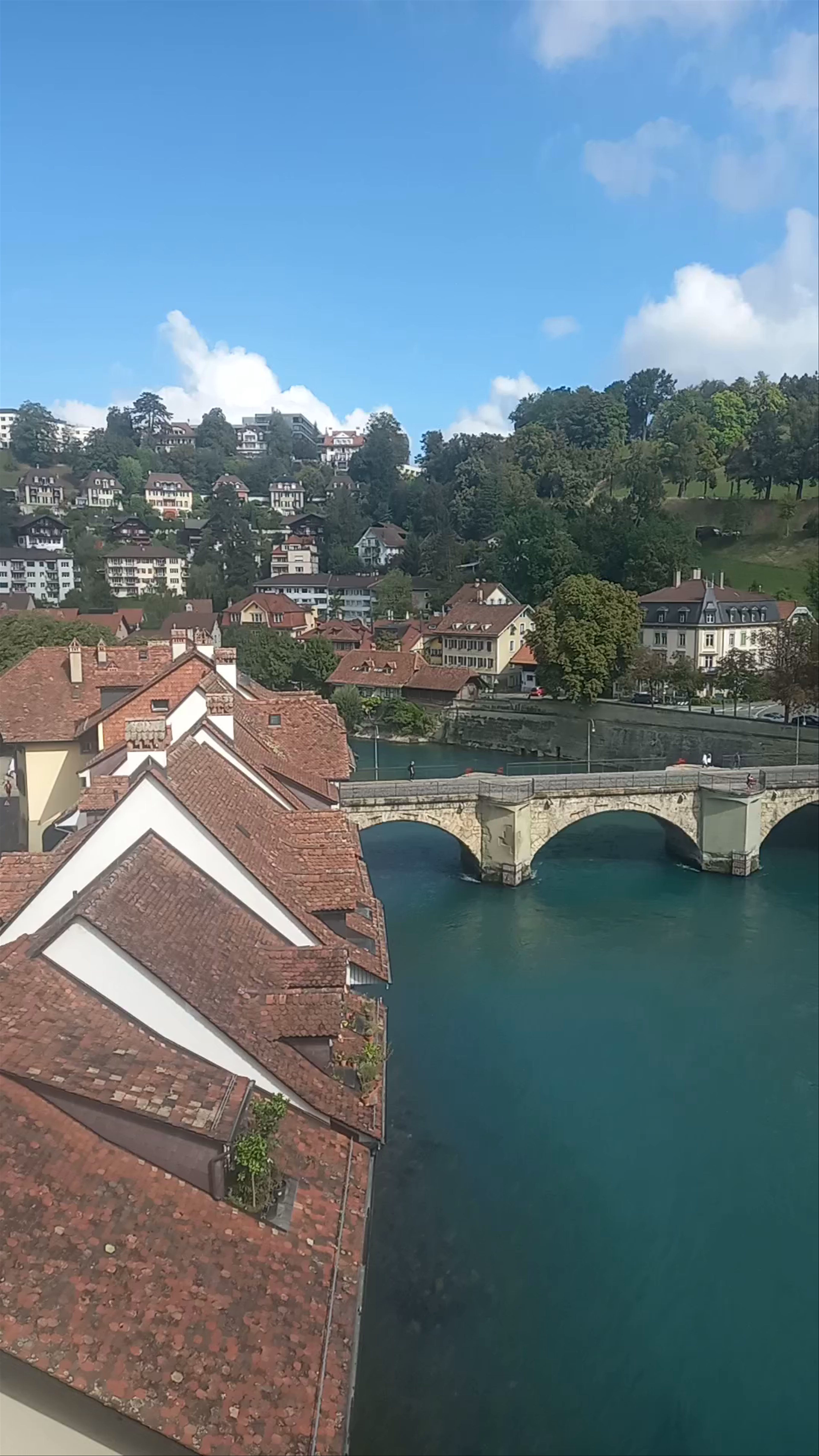 Historic Bear Pit and Riverside Views in Bern, Switzerland