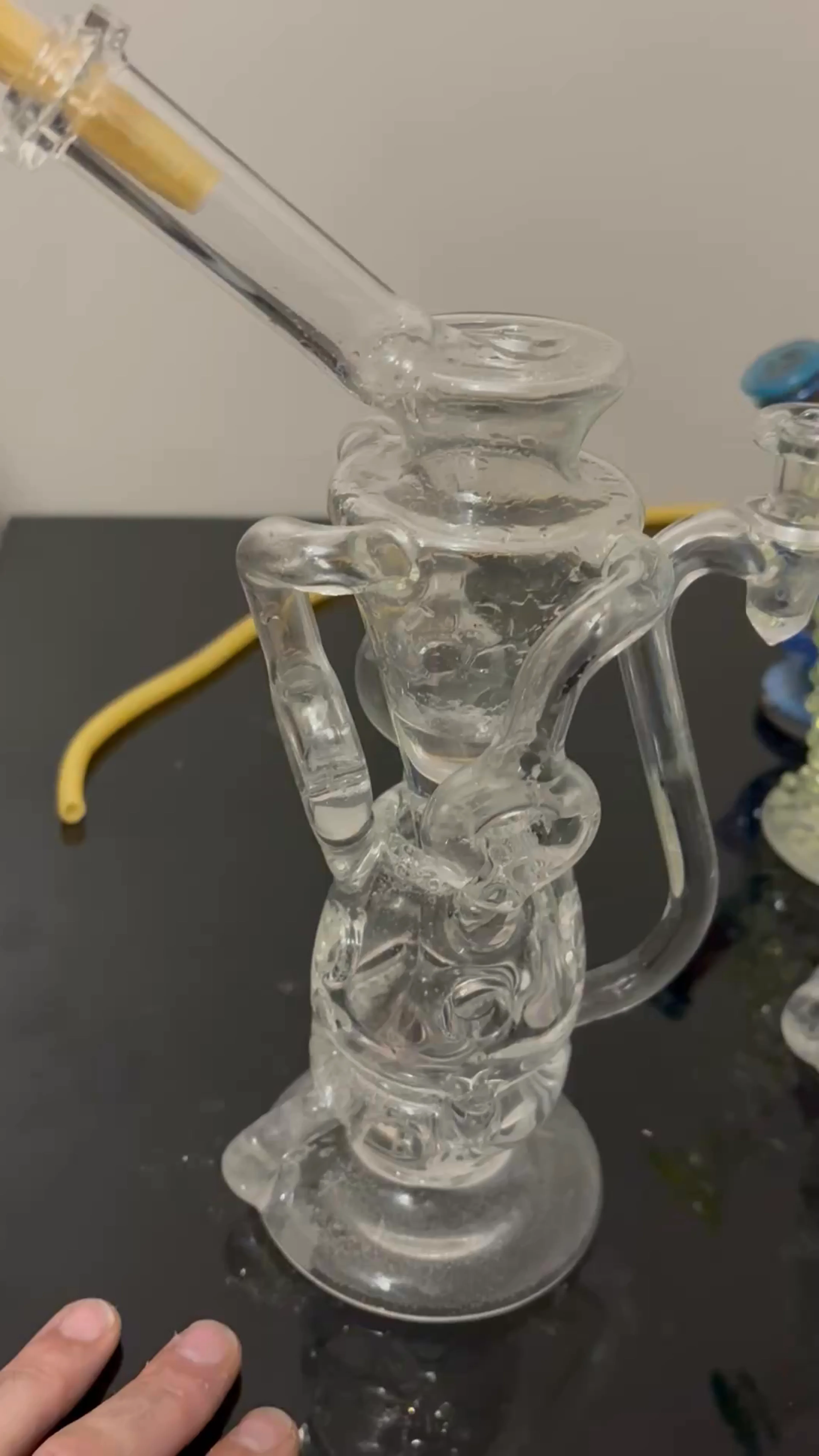 Preview pic of OTW Noah Ross fabricated triple doughnut, recycler comes with case