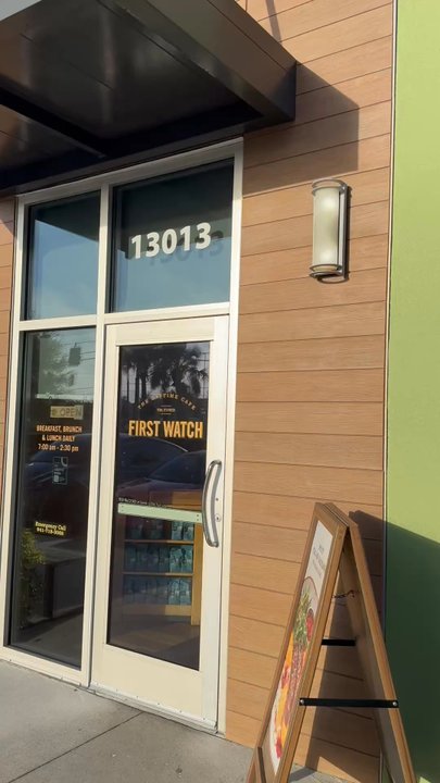 First Watch - Front of the resturant - Breakfast & Brunch Near Me - Riverview, Florida