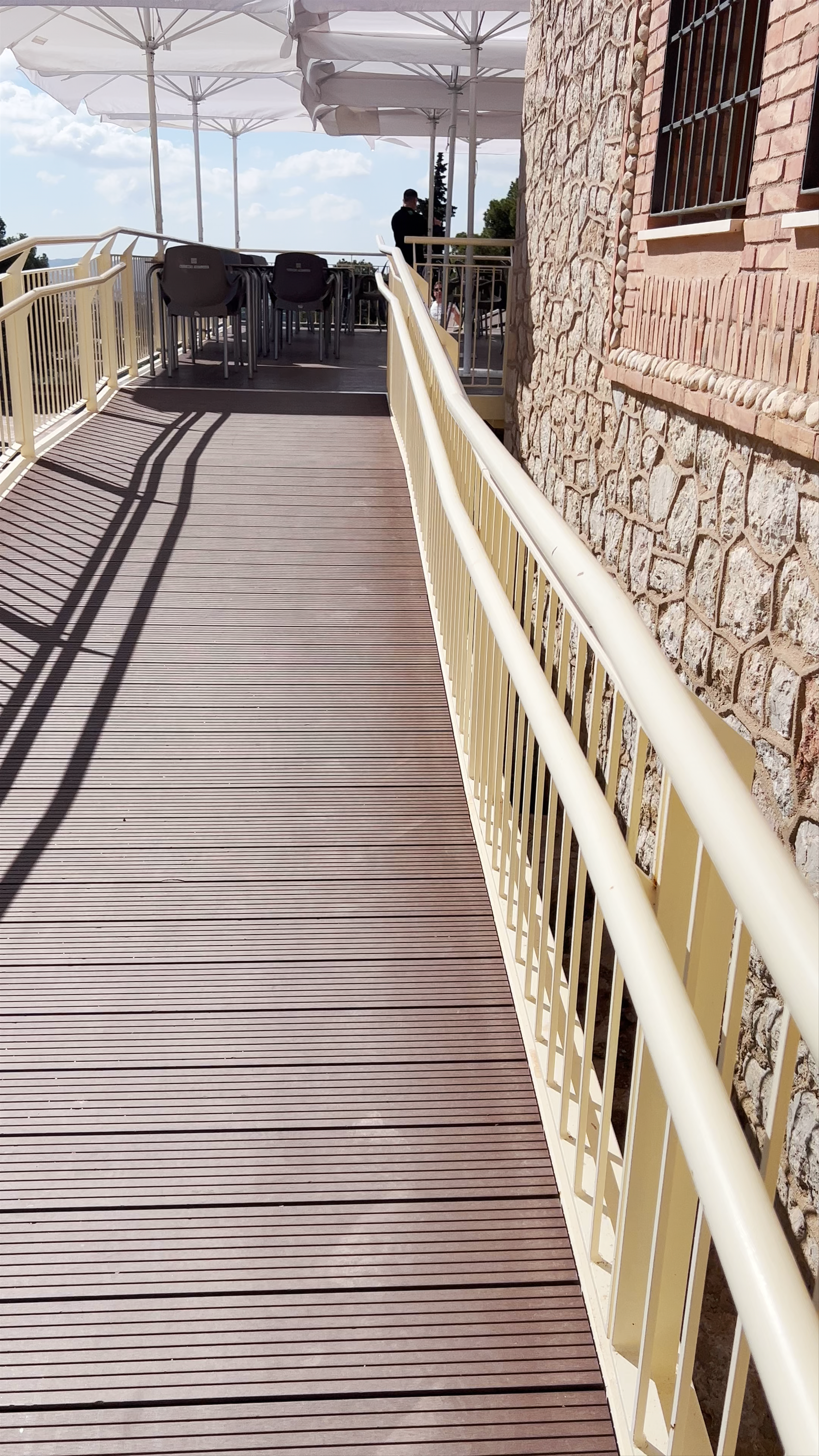 Sunny Terrace Cafe at La Mola, Novelda - Scenic Views & Relaxing Ambiance