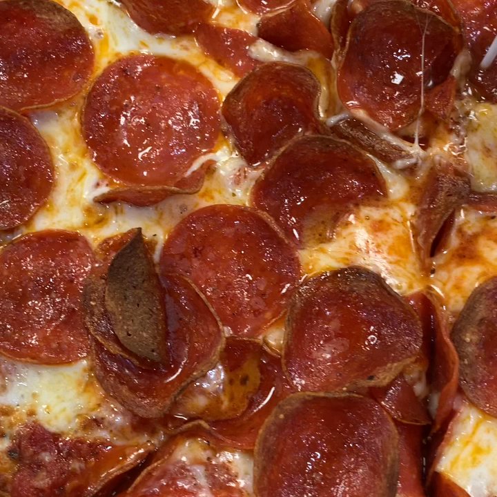Dalia's Pizza - Large Cheese & Pepperoni Pizza right out of the oven. YUM! - Italian Near Me - Rancho Cucamonga, California