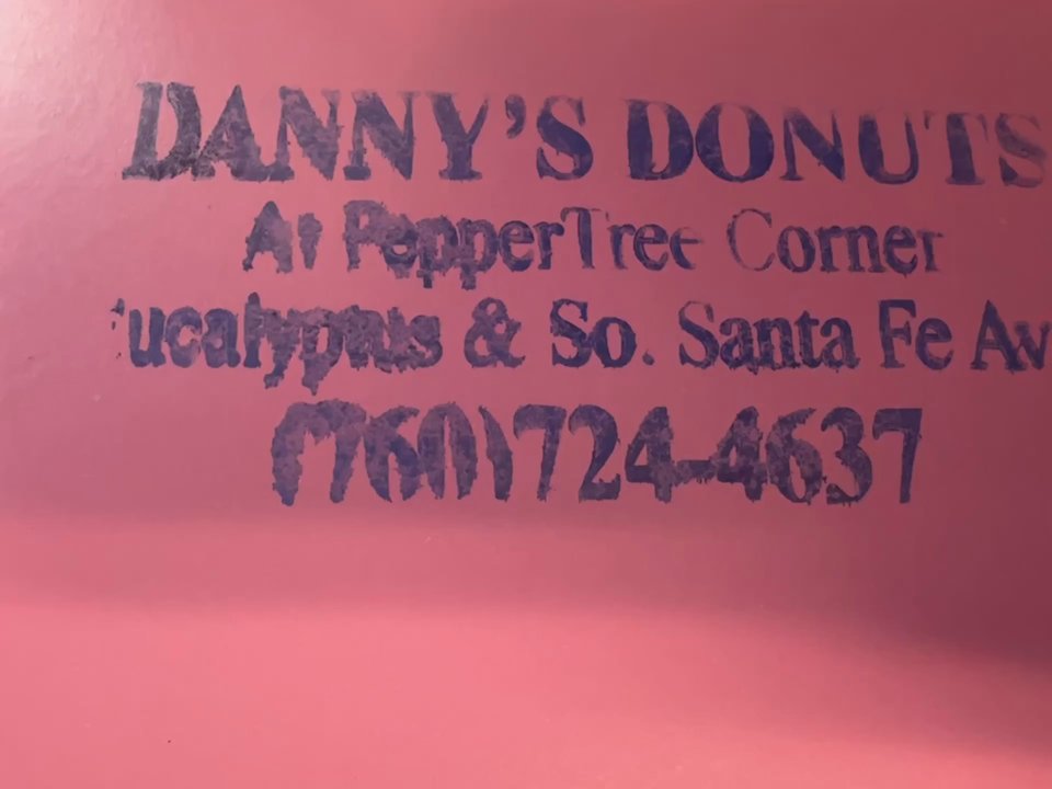Danny's Donuts - Family couldn't wait to get into these! - Donuts Near Me - Vista, California