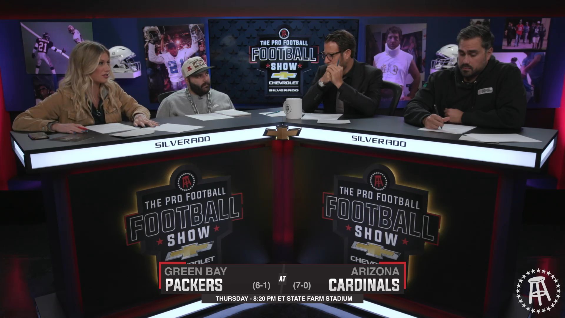 The Pro Football Football Show Packers Vs Cardinals Tnf Preview Barstool Bets 3982