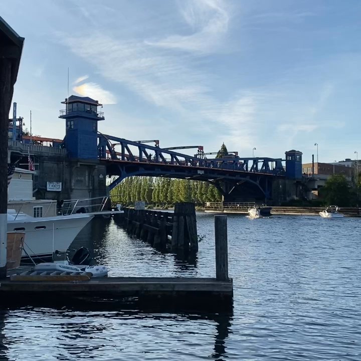 Fremont Bridge - Some kind of roll by parade - Landmarks & Historical Buildings Near Me - Seattle, Washington
