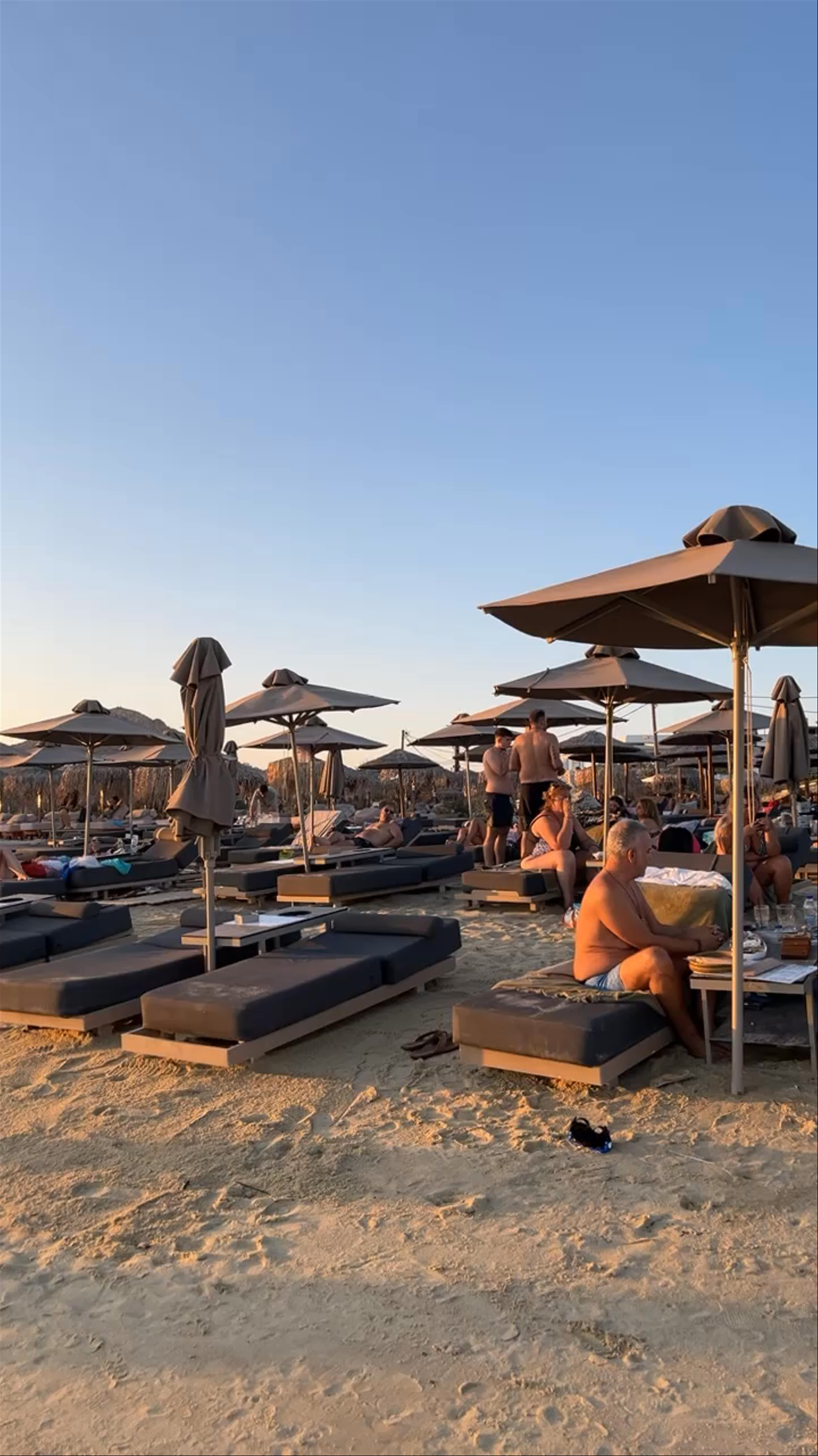 Macao Beach Naxos: Sunset Bliss at Agios Prokopios, Greece