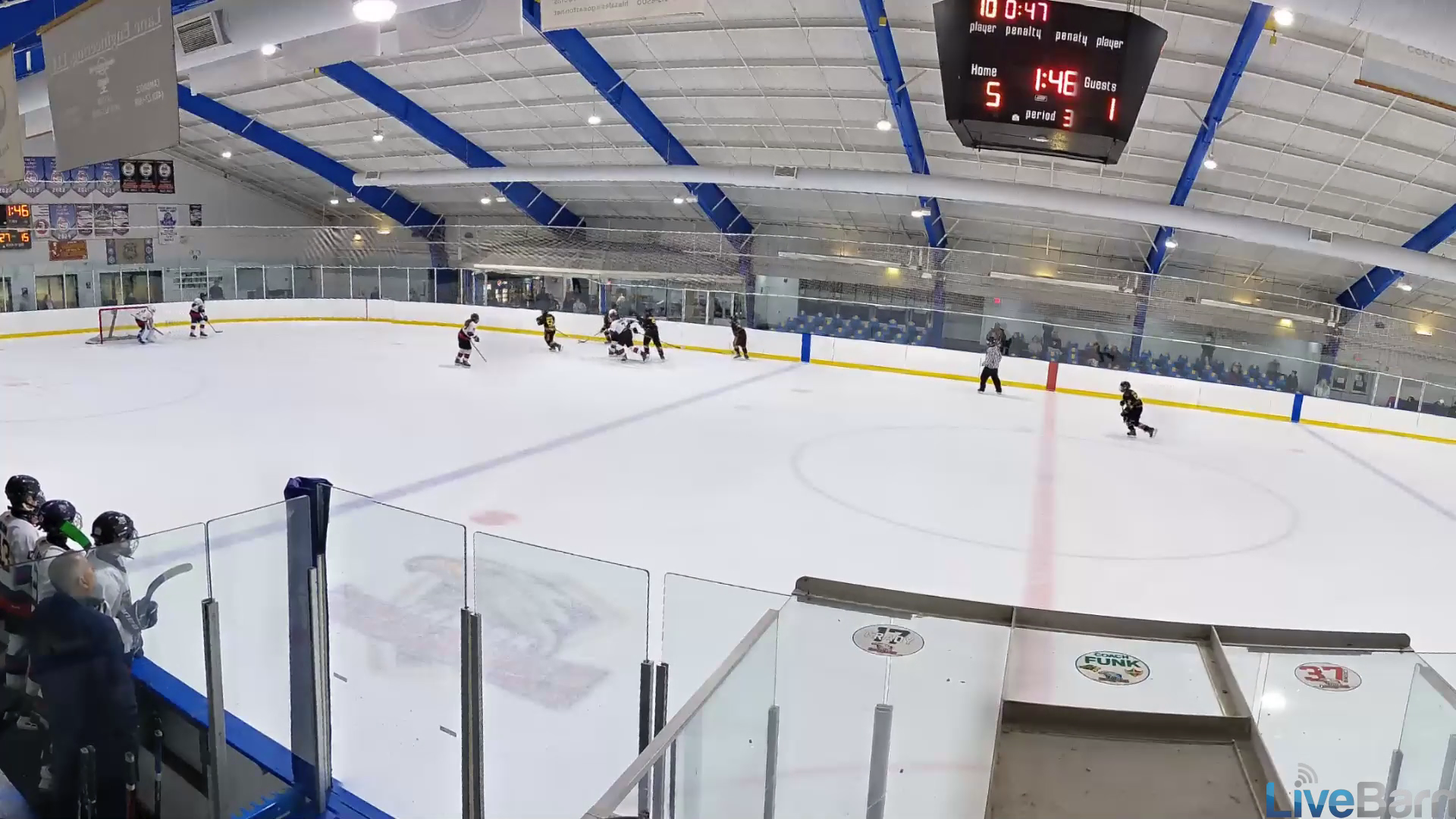 Mac Bollerman - White Jersey #12 Goal | Easton Ice Hawks Highlights