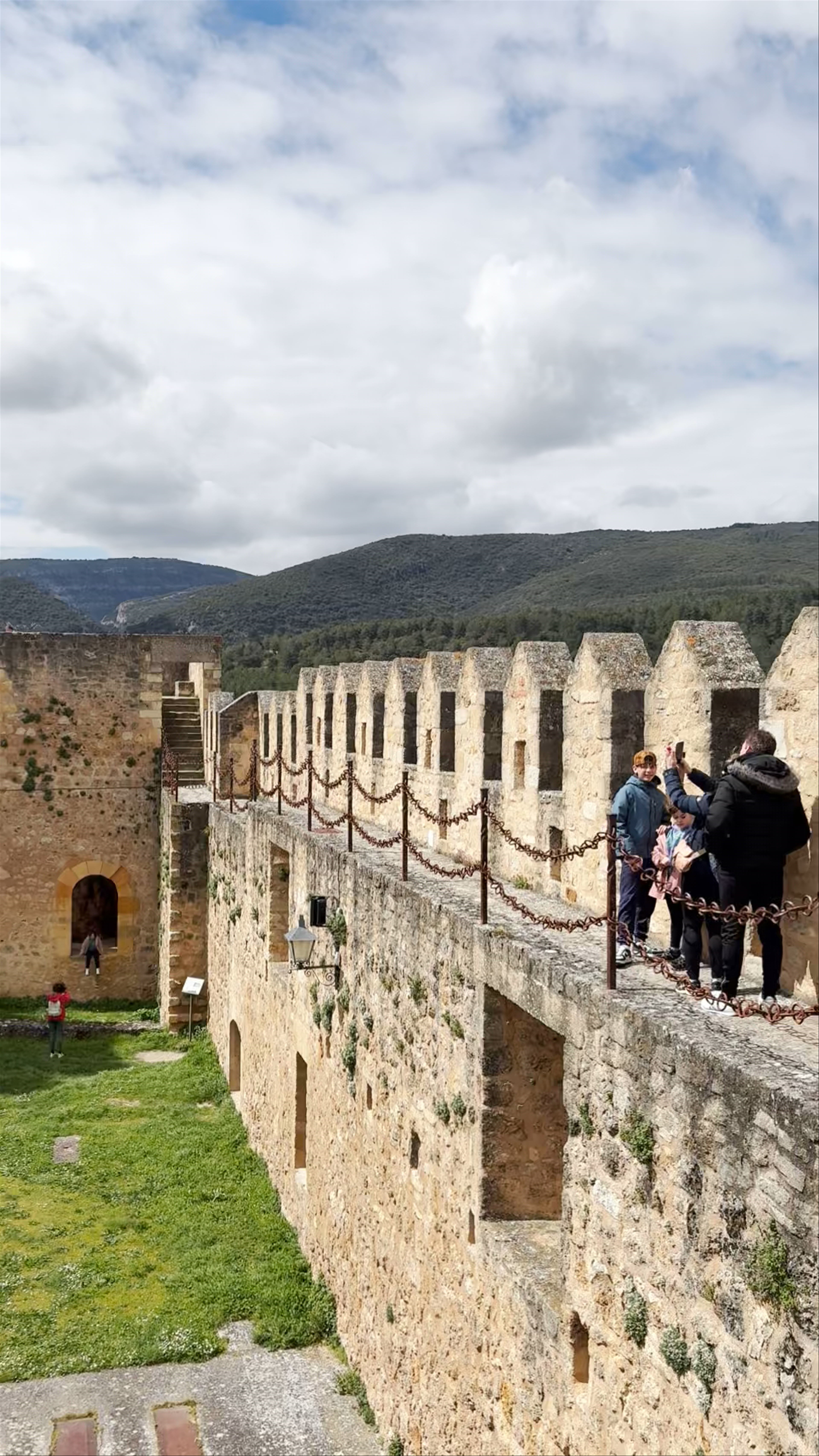 Historic Walkthrough of Castillo de Frías in Castilla y León, Spain