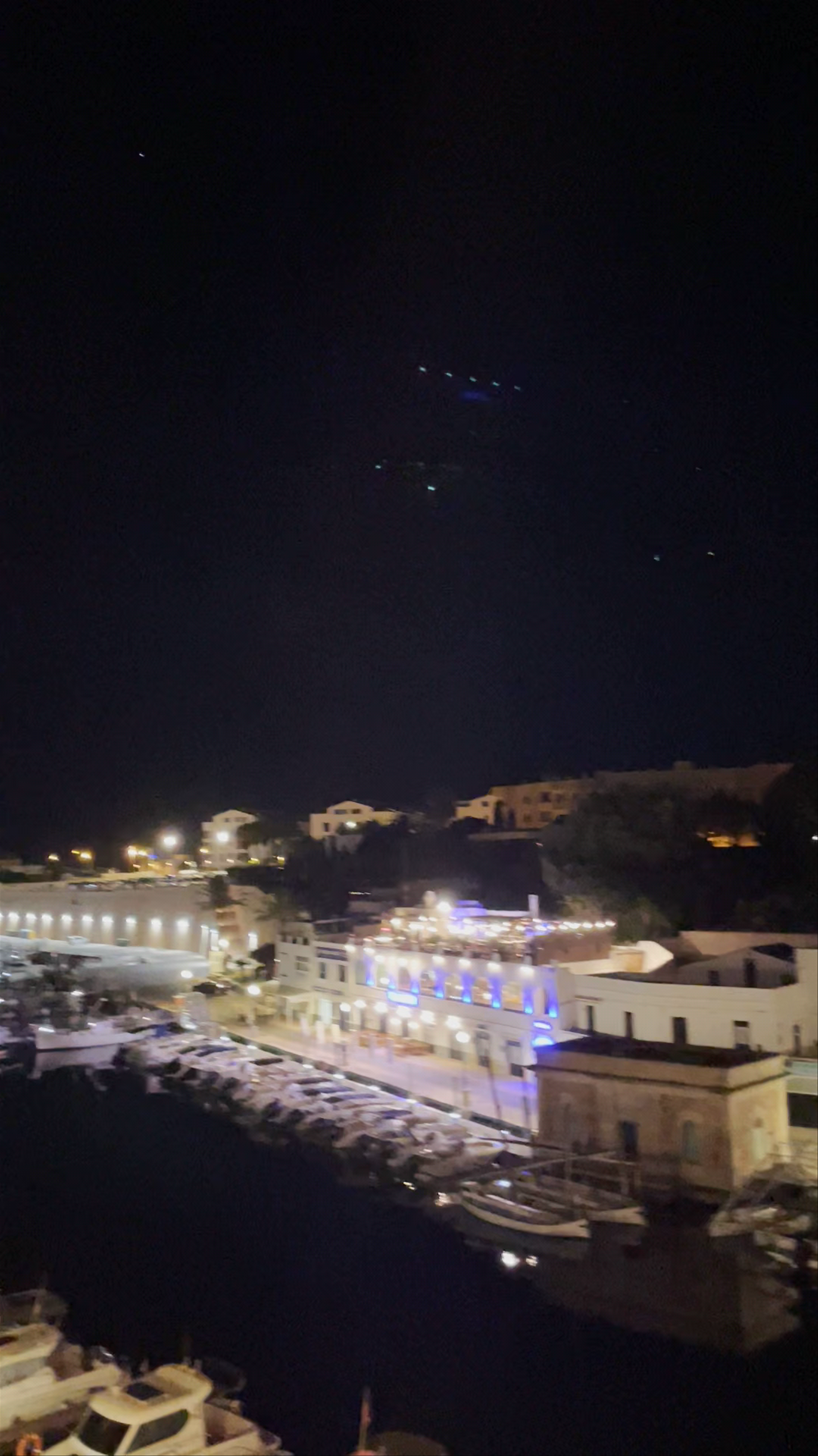 Nighttime Magic at Ajuntament de Ciutadella de Menorca