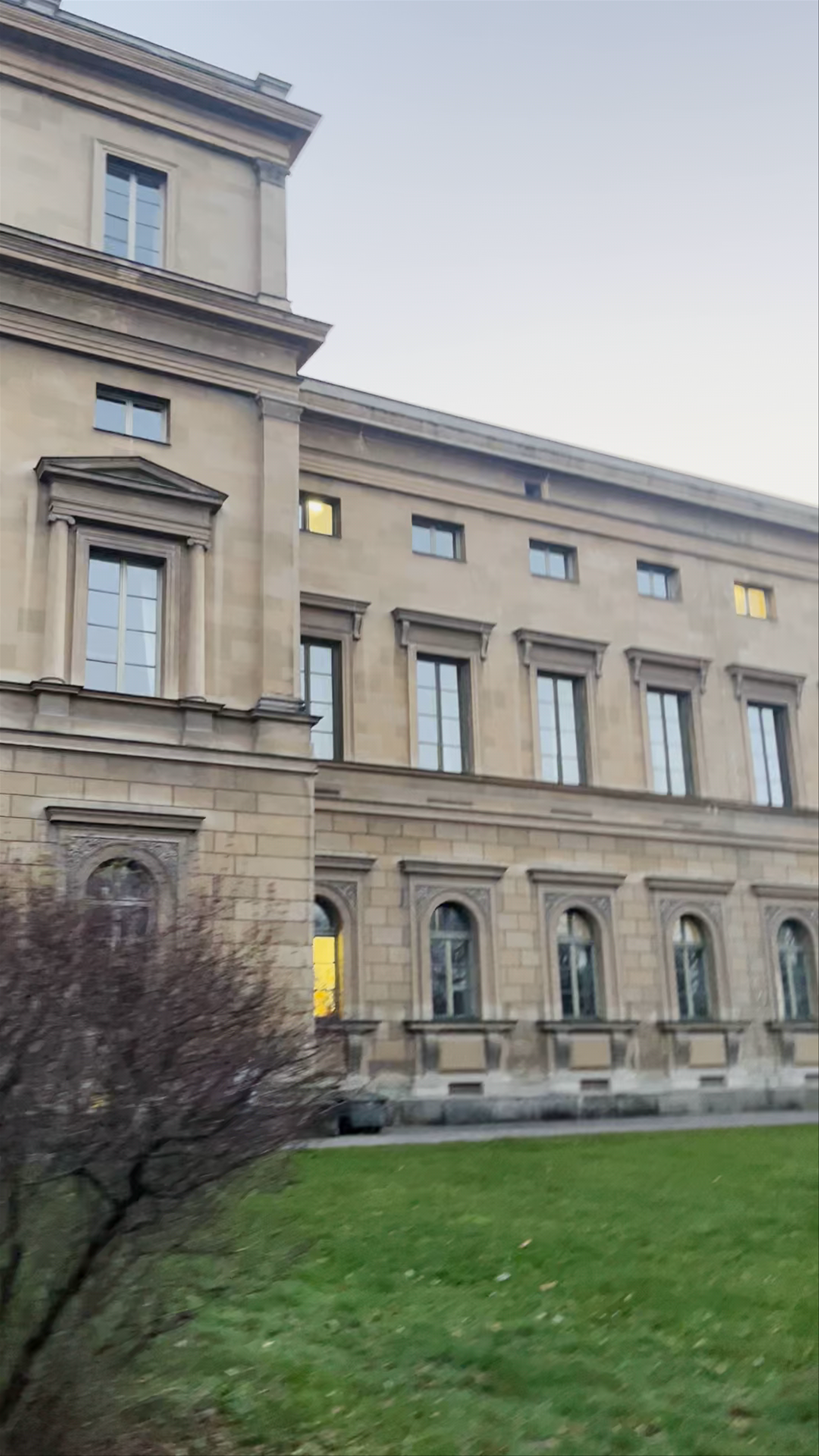 Evening Stroll Through Hofgarten, Munich
