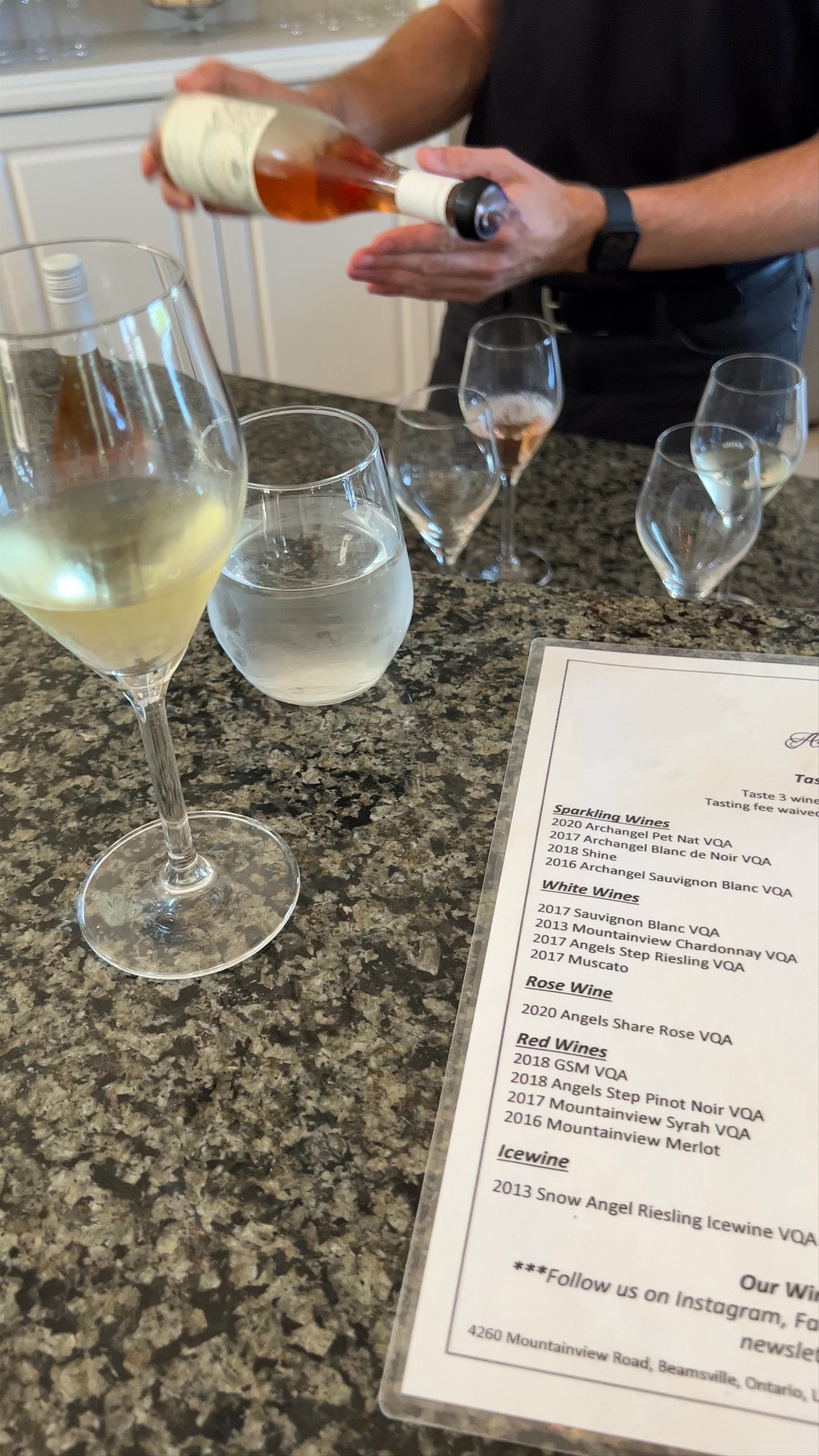 Angels Gate Winery Wine Tasting Experience in Lincoln, Ontario