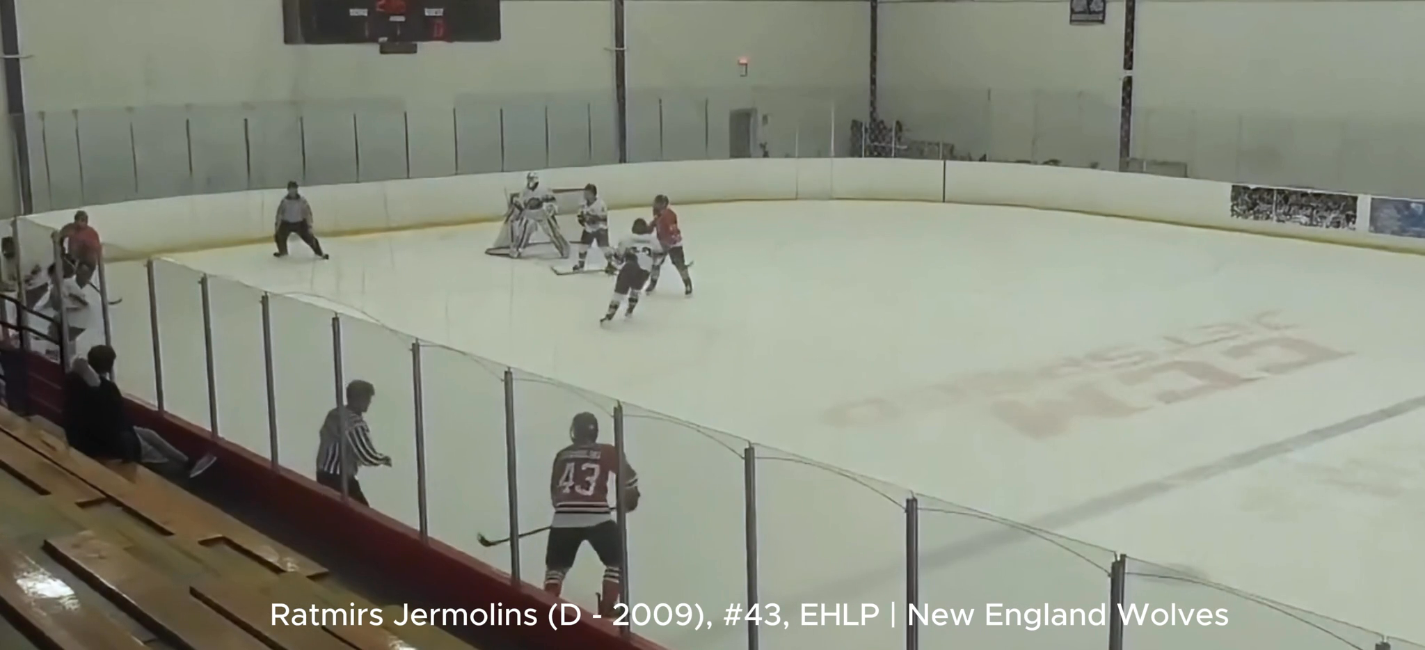 Ratmirs Jermolins (D - 2009): Dynamic Defensive & Offensive Full shift vs. Express Hockey