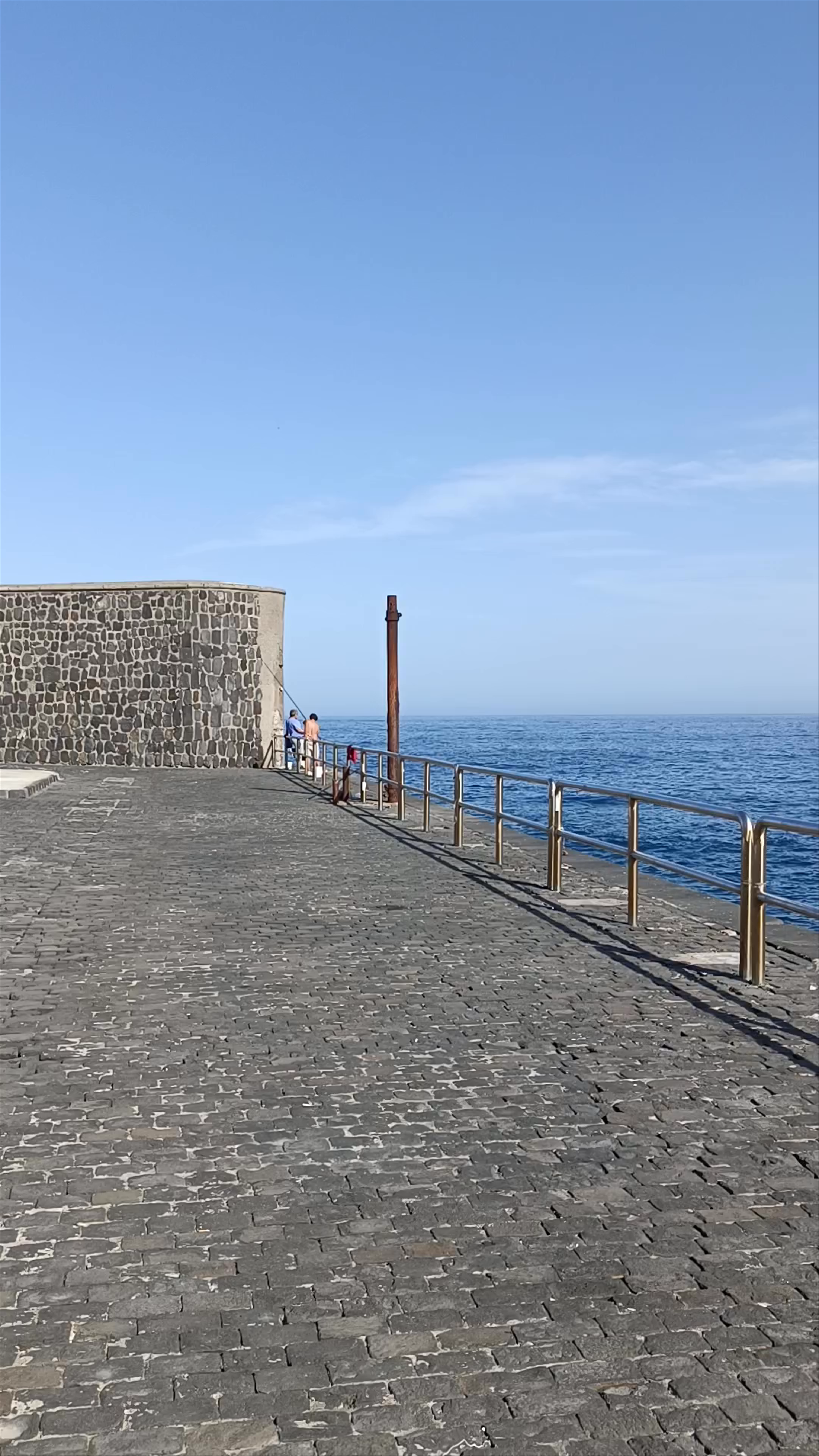 Fishing Pier Serenity at Zona de pesca de San Telmo, Puerto de la Cruz