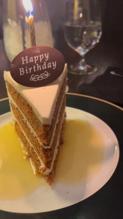 Third and Hollywood - My Carrot cake giving to me for my Birthday - New American Near Me - Columbus, Ohio