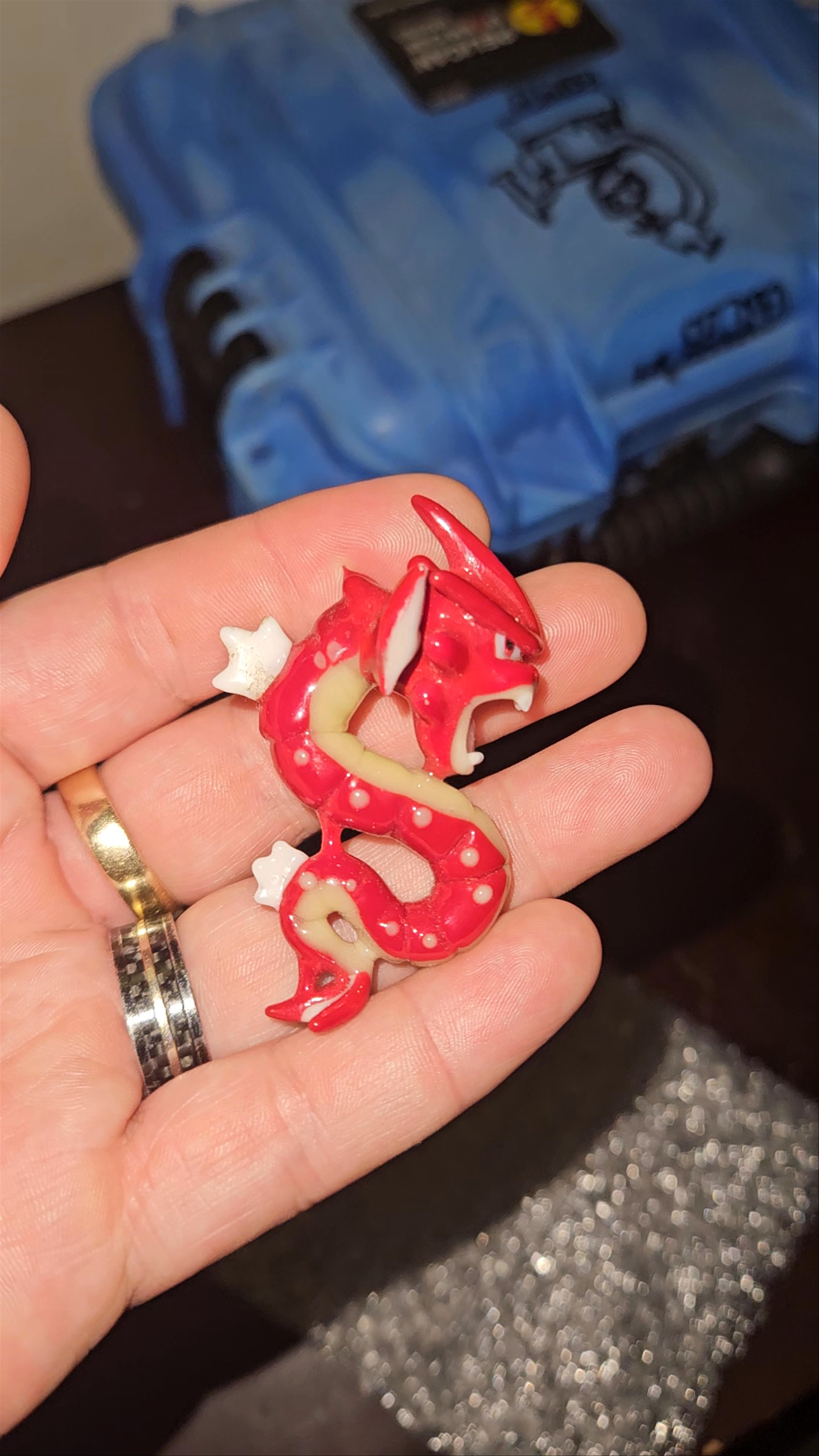 Preview pic of Saiyan Glass gyrados pendant