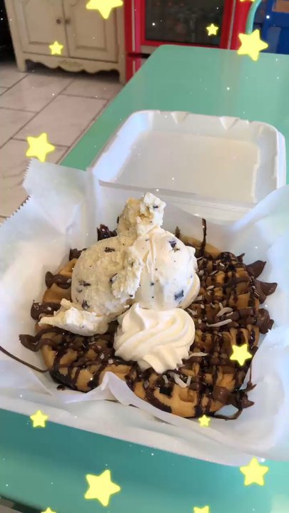 Peace Cream - We got the waffles, so delicious and the owner was so kind! We'll be back again! Support local and small! - Ice Cream & Frozen Yogurt Near Me - Phoenix, Arizona